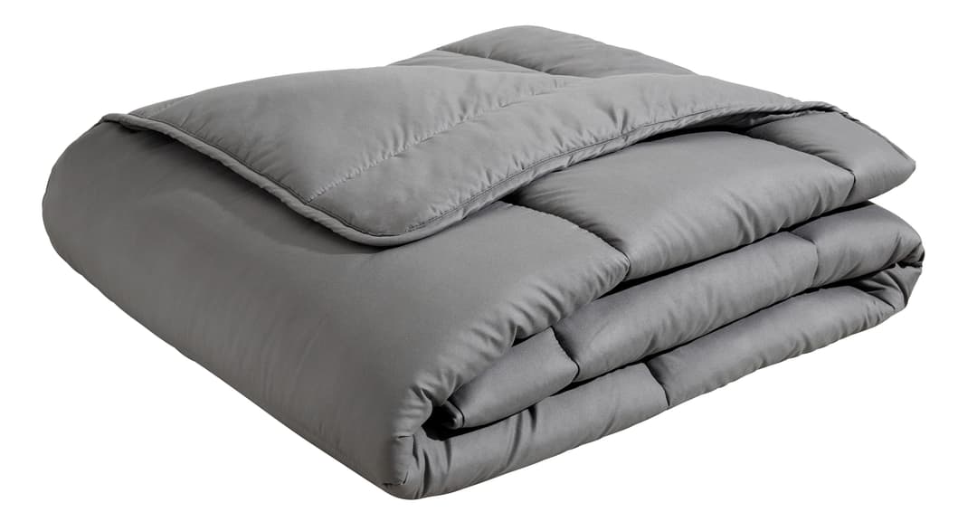 OTTO home Microfaserbettdecke Clarra | Grau