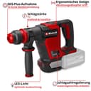 Einhell Abbruchhammer TP-DH 18/4 Li BL | Mehrfarbig 2