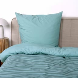 TOM TAILOR HOME MEDIUM STRIPES Bettwäsche | Grün