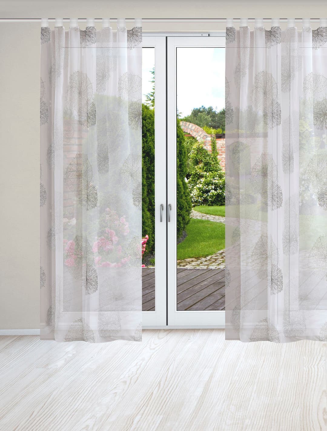 Home Wohnideen RAWLINS Schlaufenschal | Grau
