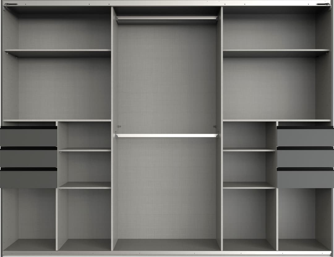Wimex Schwebetürenschrank Saigon | Weiß