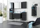 welltime Waschbeckenunterschrank Cardiff | Grau 2