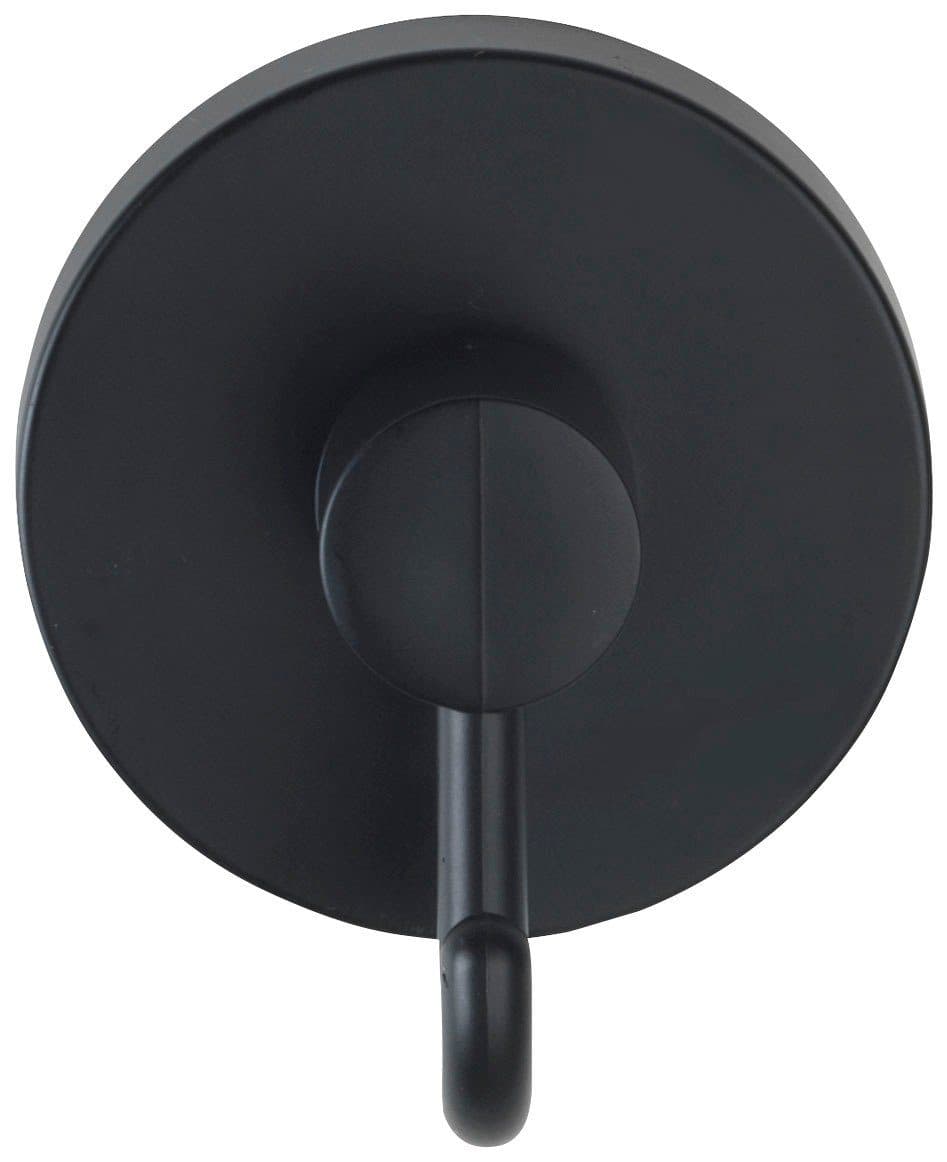 WENKO Wandhaken Vacuum-Loc® | Schwarz