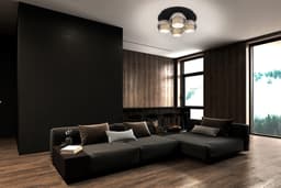 OTTO home Deckenleuchte Tanissa | Schwarz