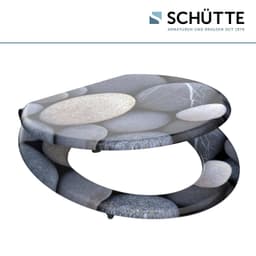 Schütte WC-Sitz GREY STONES | Mehrfarbig