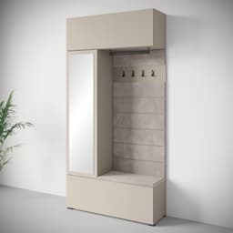 home affaire Garderoben-Set TEJO | Beige