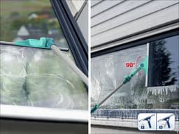 Leifheit Window Slider XL Telescope Fensterreiniger | Türkis
