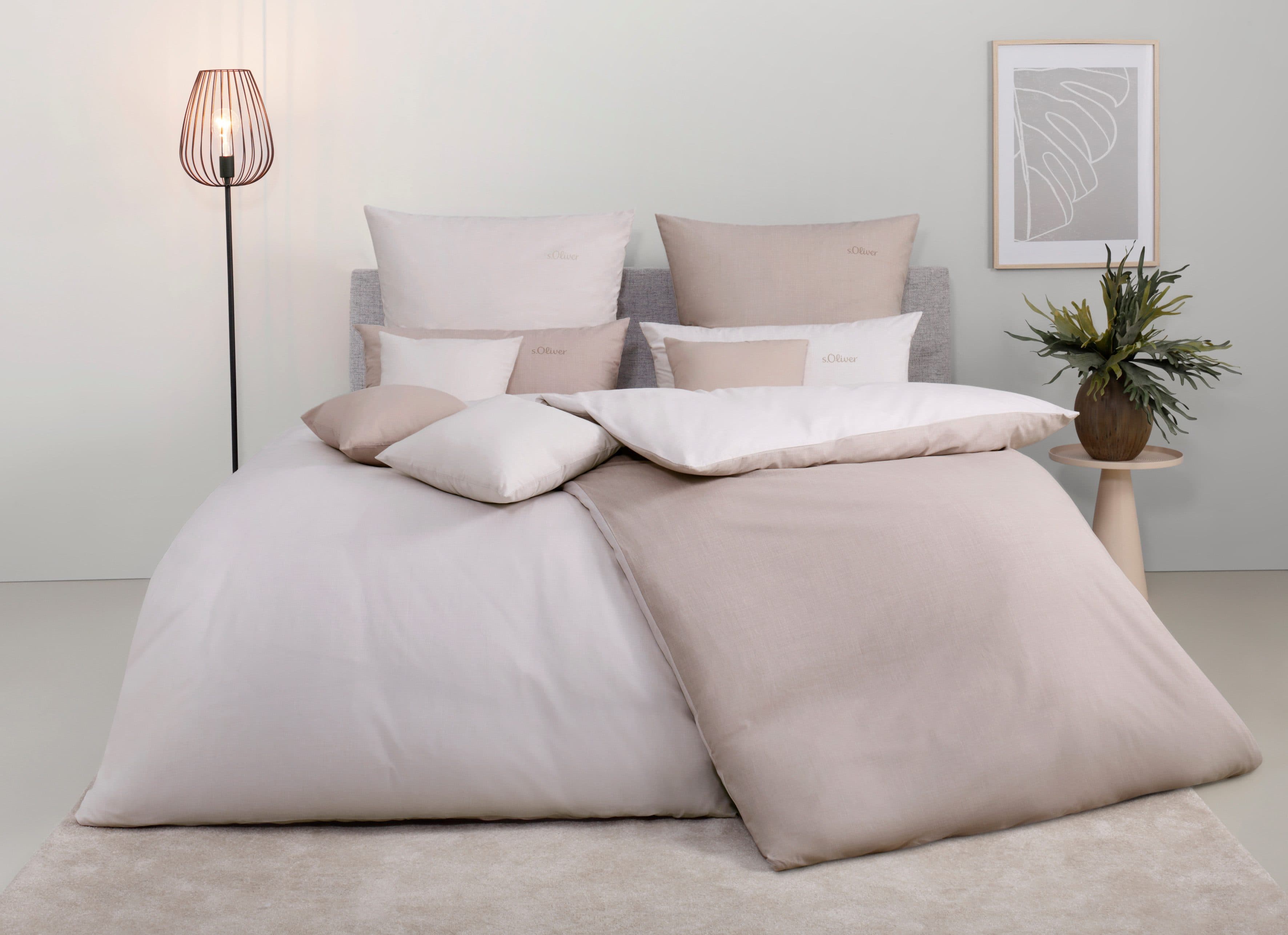s.Oliver Wendebettwäsche MELINDA | Beige