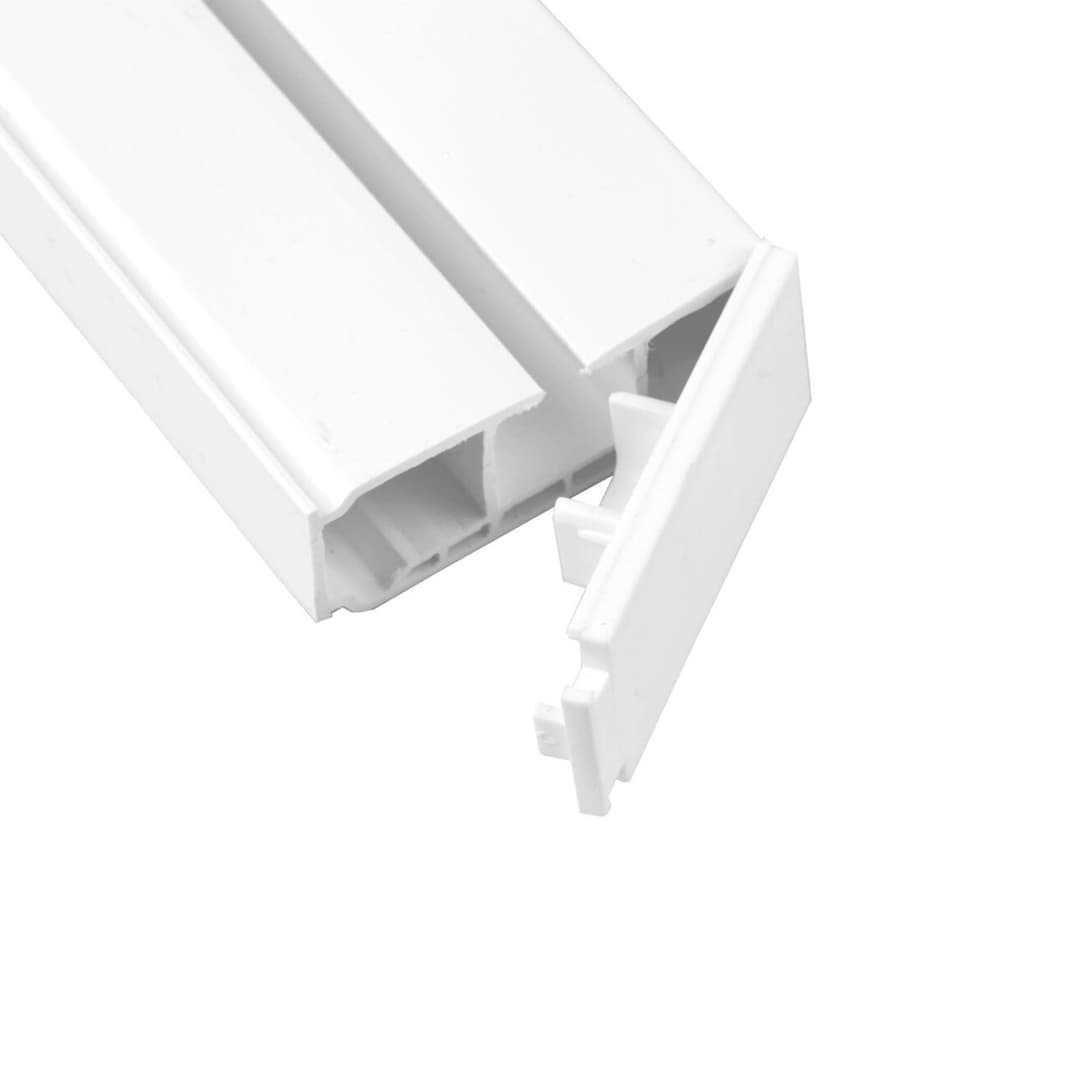 SN DECO GROUP Gardinenschiene Vorhangschiene SH (1) | Weiß