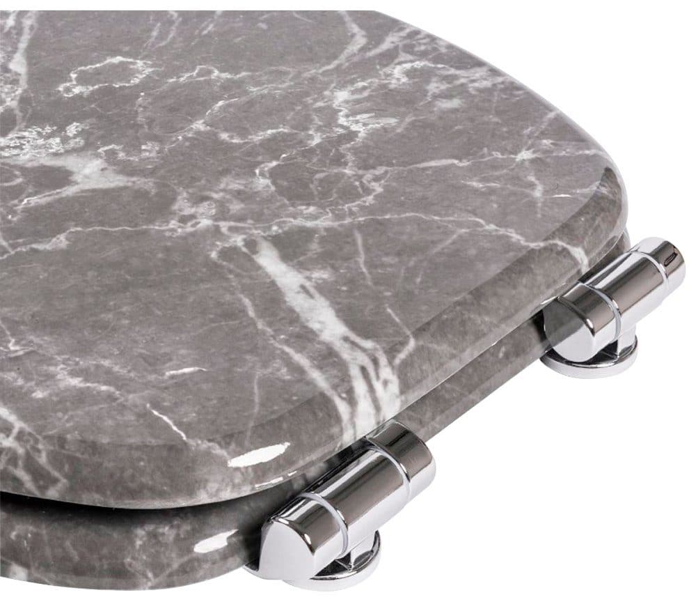 Sanilo WC-Sitz Marmor | Grau