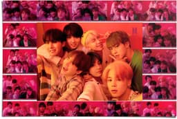 Reinders! Poster BTS selfie | Mehrfarbig