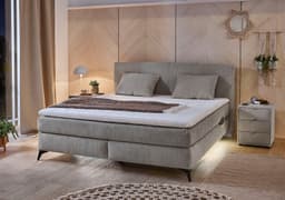 Jockenhöfer Gruppe Boxspringbett Kira | Grau