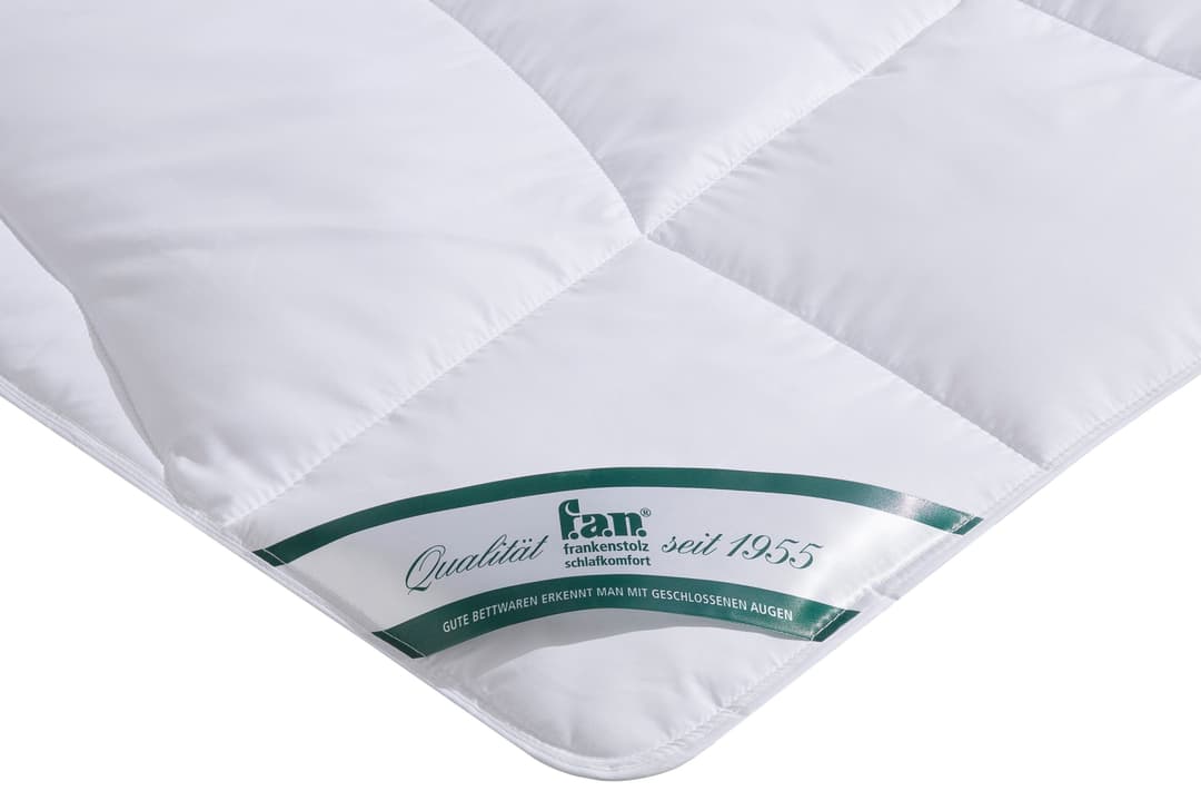fan Microfaserbettdecke Komfort Plus | Weiß
