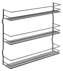 Metaltex Gewürzregal | Schwarz