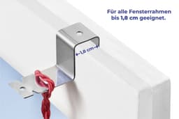 Maximex Fensterhaken | Silber