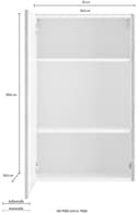 OPTIFIT Hängeschrank Roth | Weiß 4