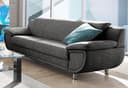 TRENDMANUFAKTUR 3-Sitzer Rondo | Grau