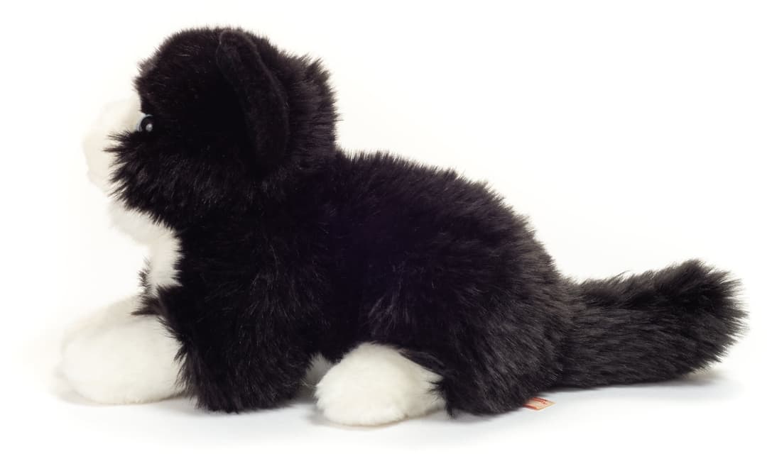 Teddy Hermann Kuscheltier Katze | Schwarz
