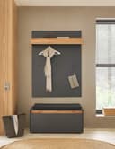 Home affaire Garderoben-Set GIRON/CiTY | Grau 3