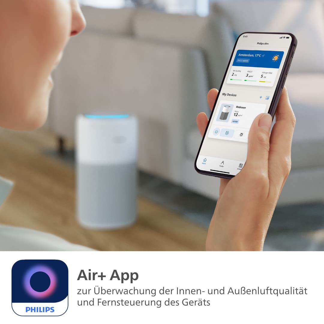 Philips Luftreiniger PureProctect Quiet 2200 Series | Weiß