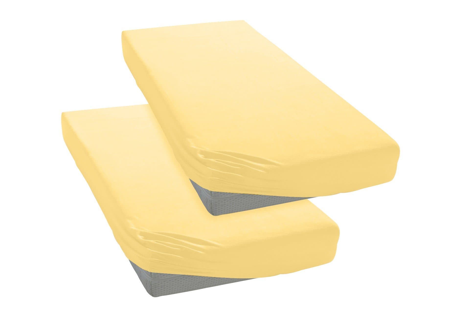 OTTO home Spannbettlaken PHYSALIS | Gelb