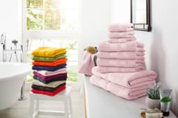 OTTO home Handtuch Set Vanessa | Rosa