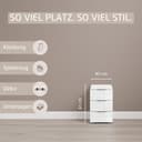 OTTO home AGORDO Nachtkommode | Weiß 5