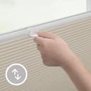 LICHTBLICK ORIGINAL Wabenplissee Thermo-Plissee Klemmfix | Beige 4
