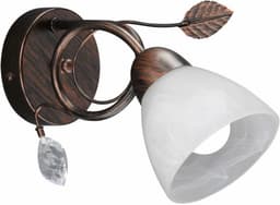 TRIO Leuchten Wandleuchte Traditio | Braun
