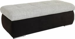 DOMO collection Polsterhocker Moric | Schwarz