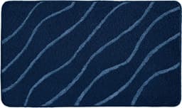 Kleine Wolke Badematte Tram | Blau
