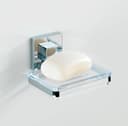 WENKO Seifenhalter Quadro | Silber 3