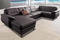 sit&more Wohnlandschaft Mailand U-Form | Braun