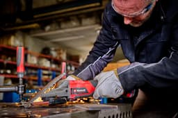 Einhell Akku-Winkelschleifer TP-AG 18/125 F Li BL-Solo | Rot