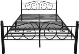 OTTO home Metallbett LUND | Schwarz
