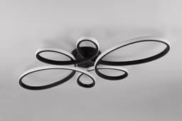 TRIO Leuchten LED Deckenleuchte FLY | Schwarz