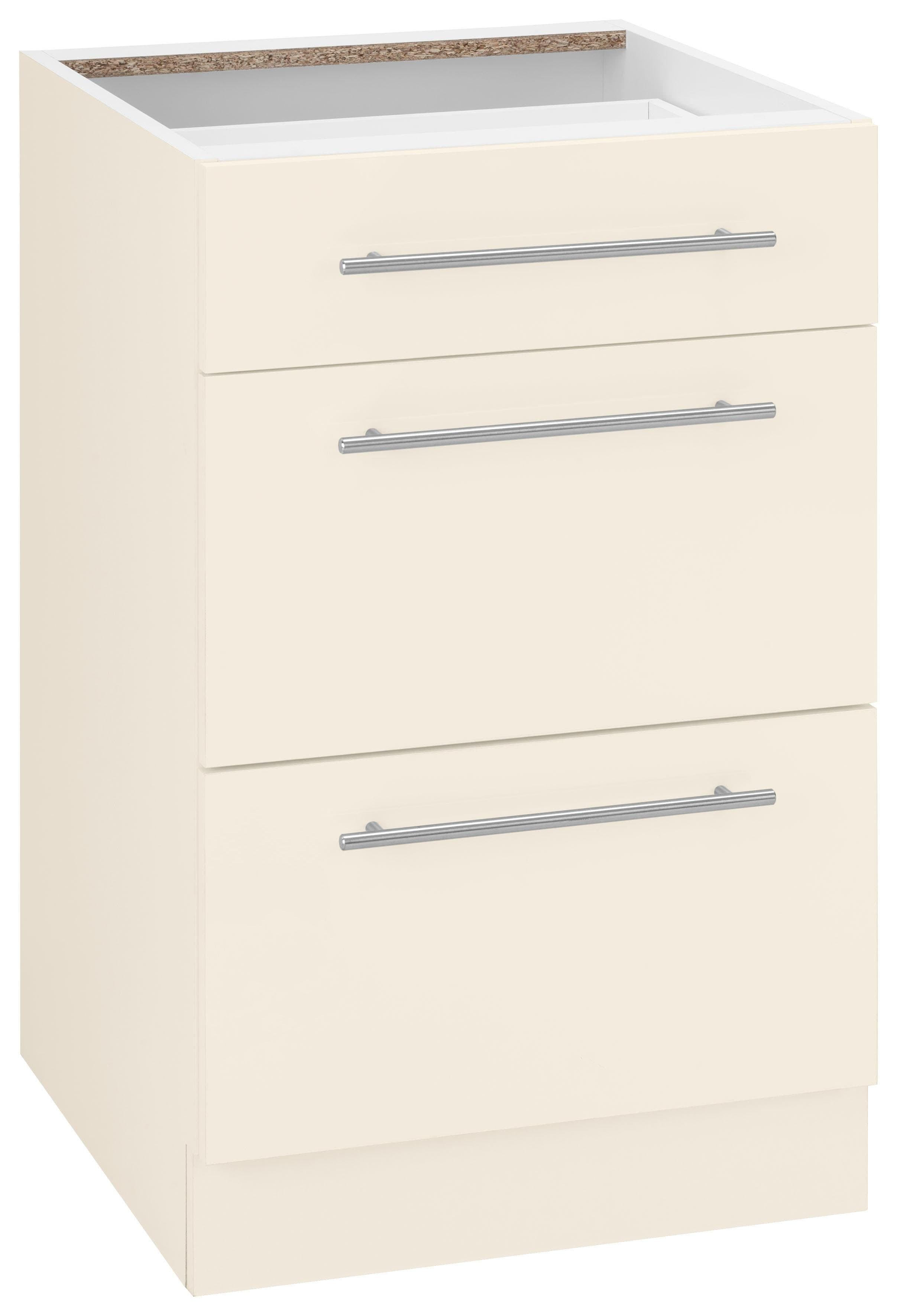 wiho Küchen Unterschrank Flexi2 | Beige