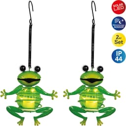 Näve LED Solarleuchte "FROSCH" | Grün