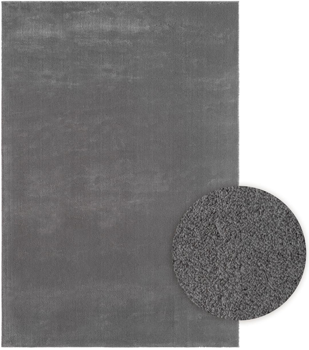 the carpet Teppich Relax | Grau