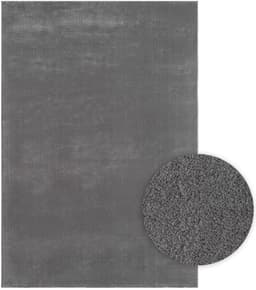 the carpet Teppich Relax | Grau