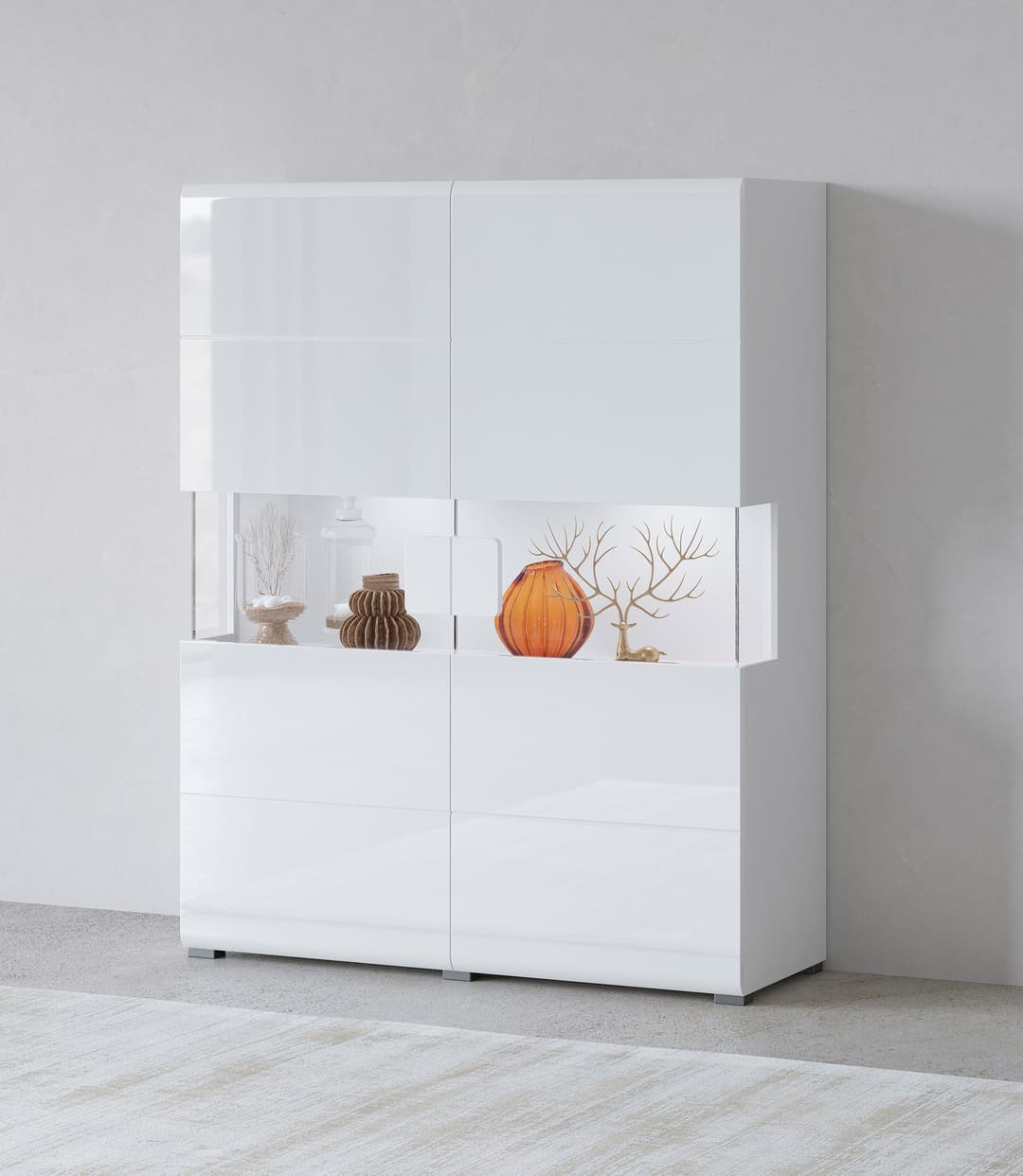 OTTO home Highboard Toledo | Weiß