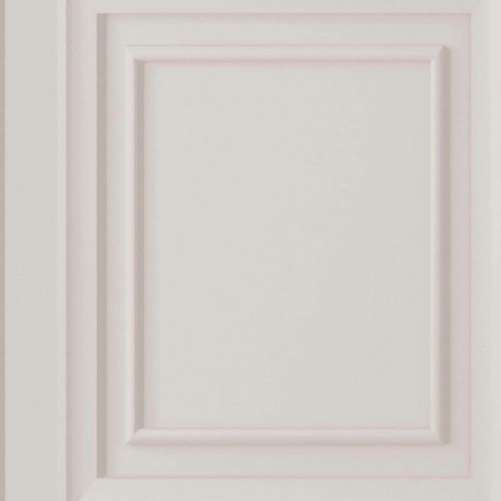 Laura Ashley Redbrook Wood Panel Dove Grey Vliestapete | Grau