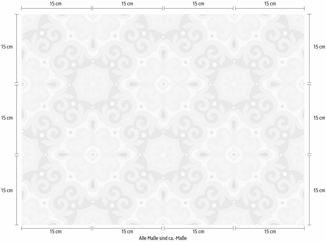 Home affaire Fliesenaufkleber Ornamente | Mehrfarbig