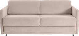 ATLANTIC home collection Schlafsofa Limone | Beige