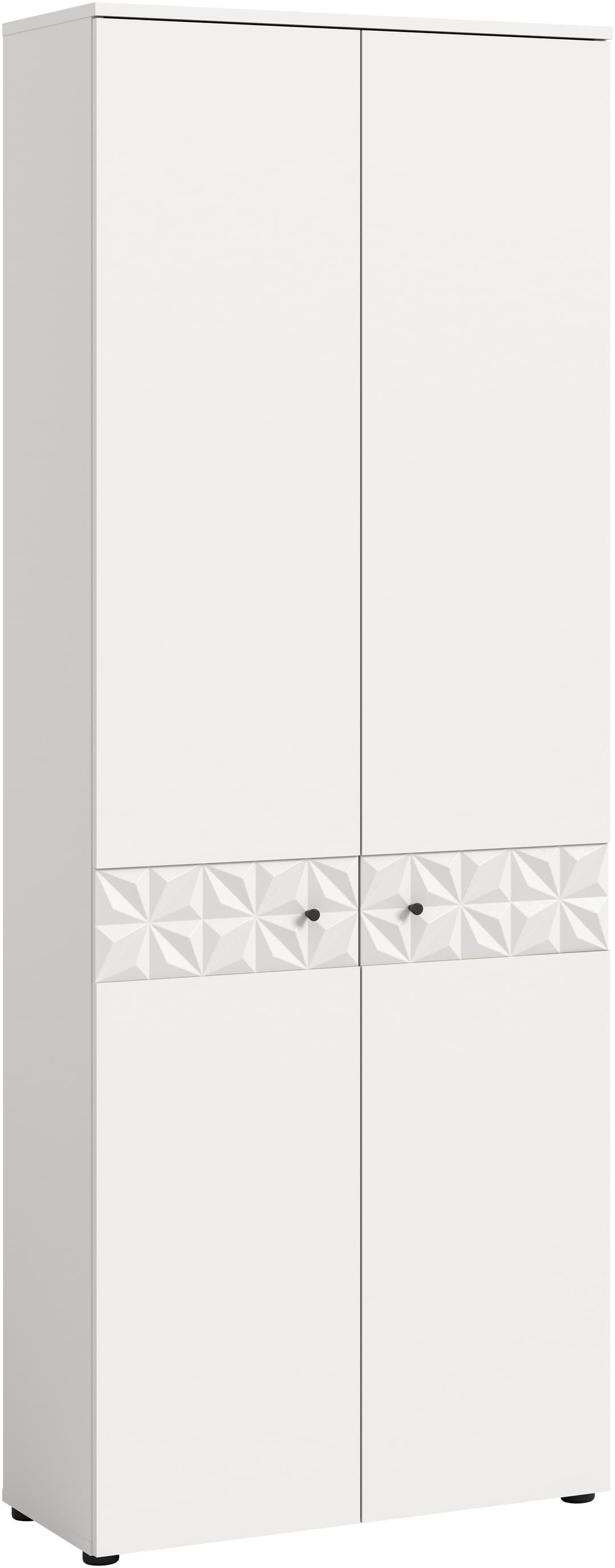 Home affaire Garderobenschrank VICENZA | Weiß