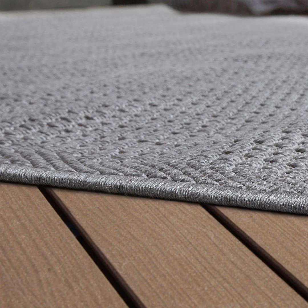 Paco Home Teppich Timber 125 | Grau