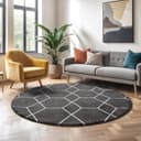 Sanat Teppich Trellis | Grau 2