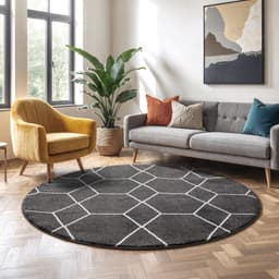 Sanat Teppich Trellis | Grau