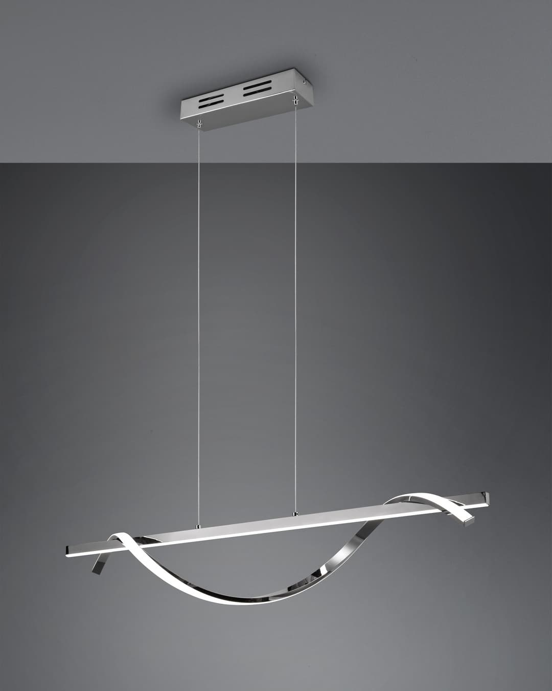 Reality Leuchten LED Pendelleuchte ISABEL | Silber