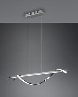 Reality Leuchten LED Pendelleuchte ISABEL | Silber